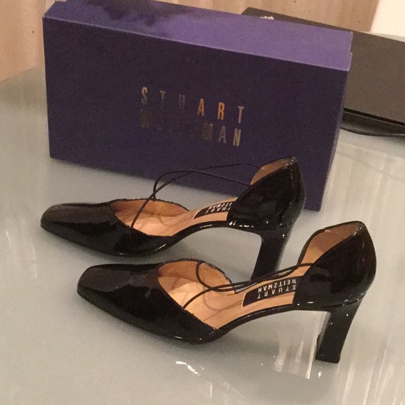 Stuart Weitzman Ronettes Black Patent - Picture 9 of 14